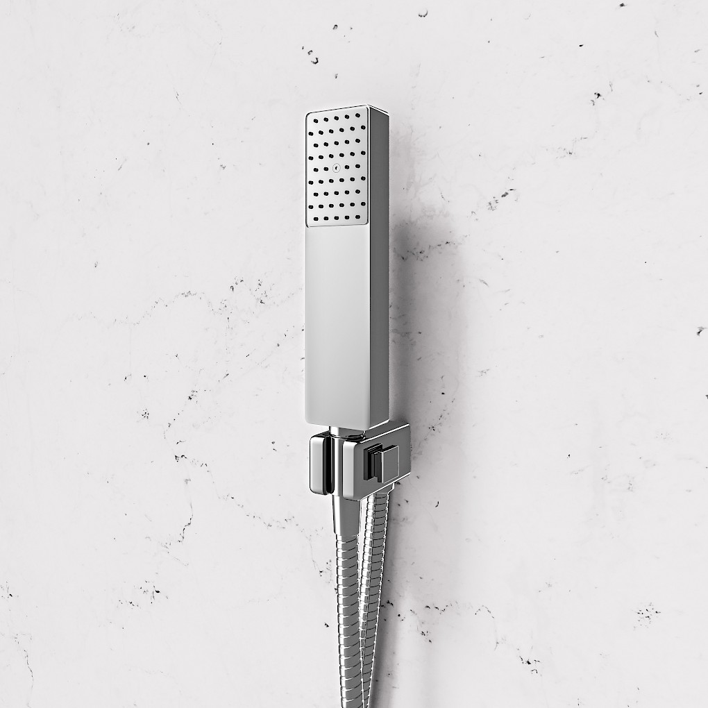 Large Square Shower Handset (Handset Only)
