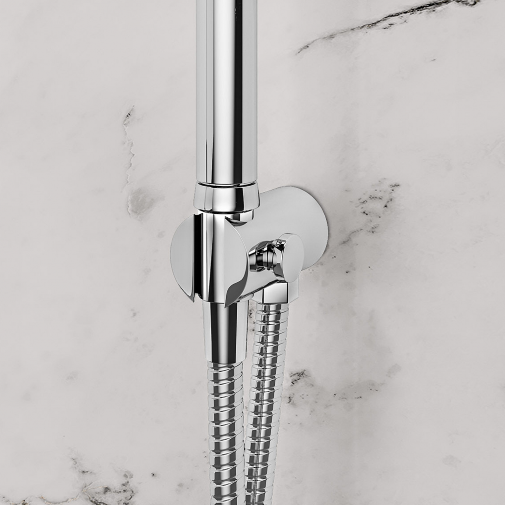 Wall Mount Outlet with Locking Mechanism
