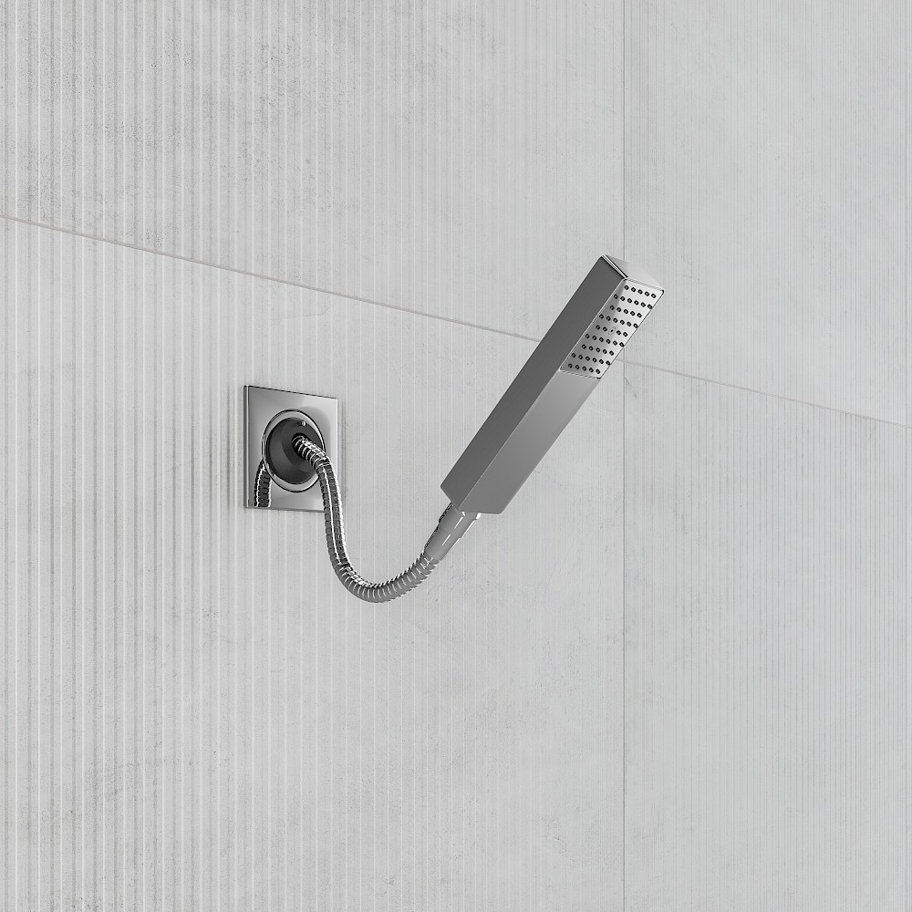 Wall Mounted Retractable Shower Unit
