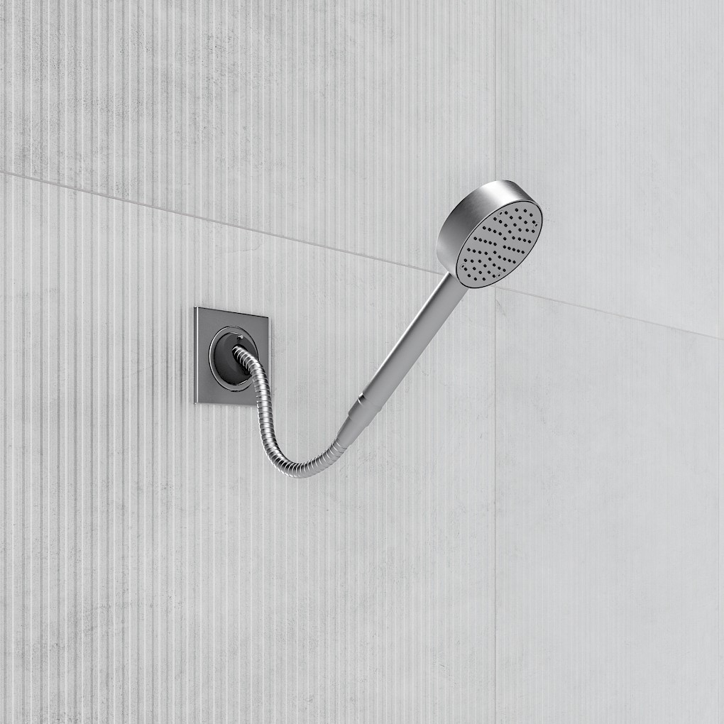 Wall Mounted Retractable Shower Unit