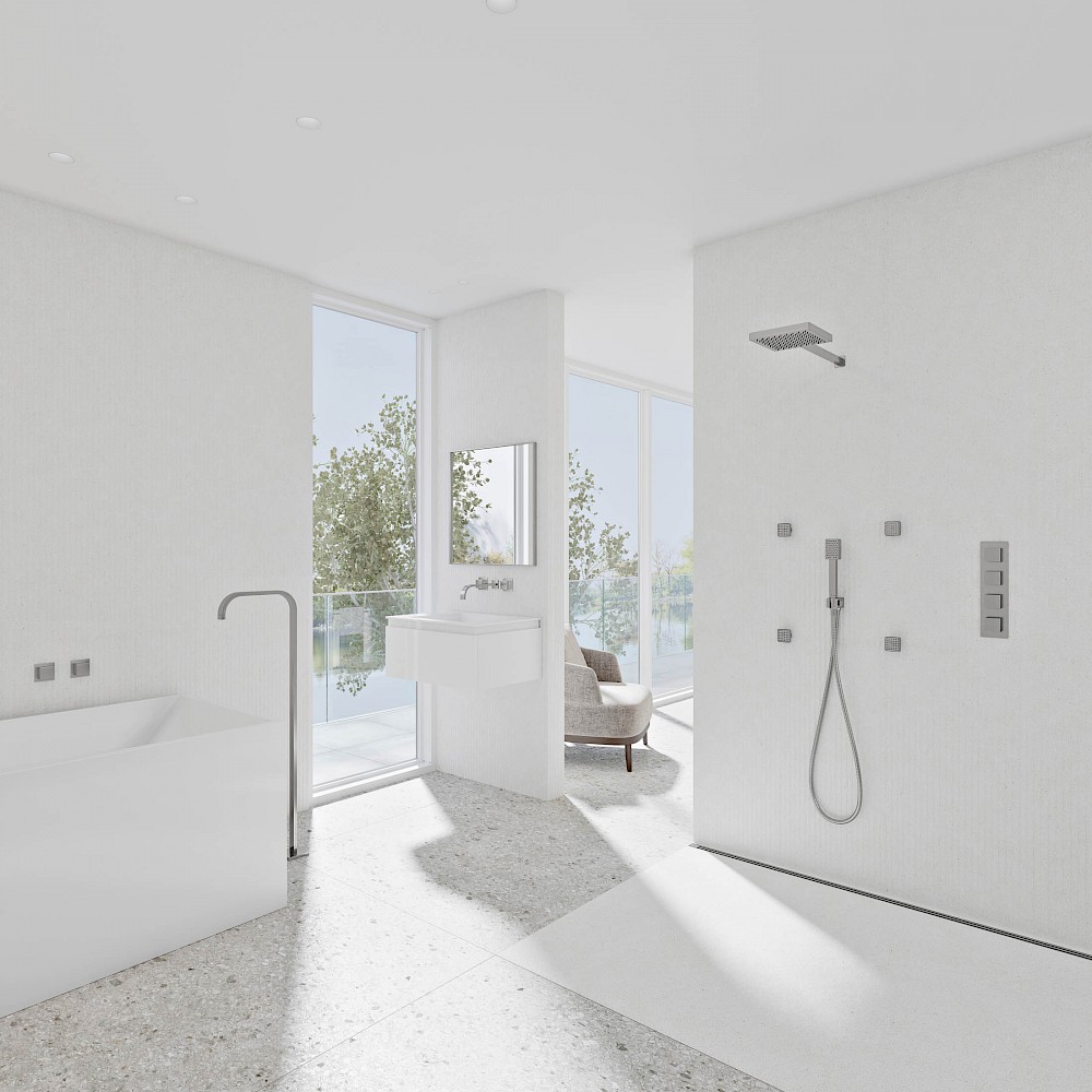 Lifestyle 2 - Square: Brushed Nickel